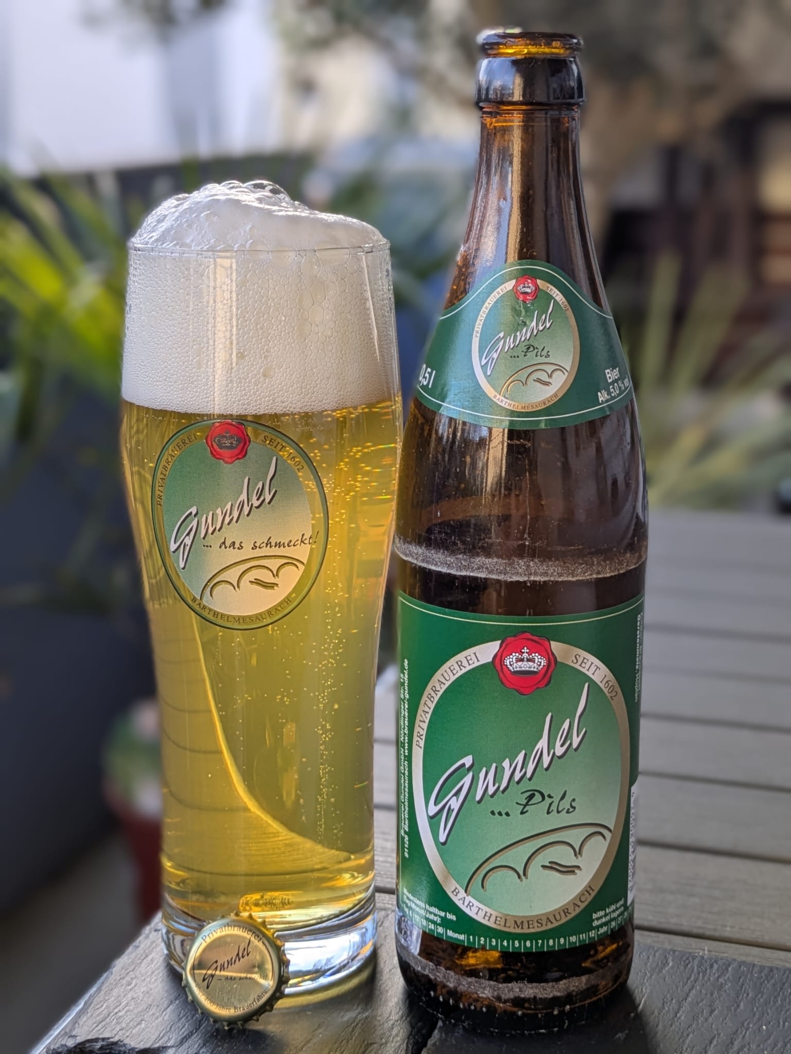#493: Das Gundel Pils der Brauerei Gundel aus Barthelmesaurach in Mittelfranken