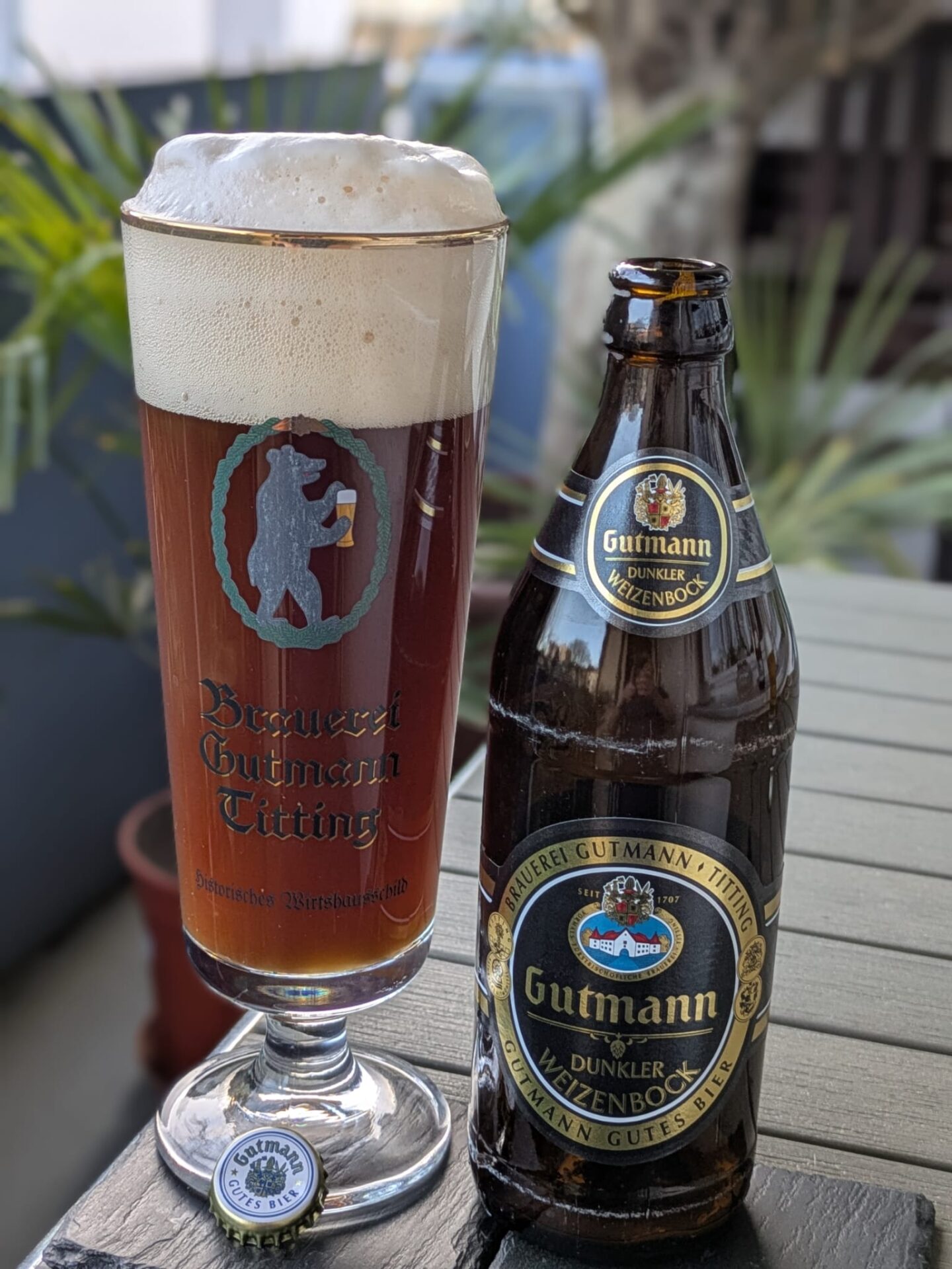#479: Dunkler Weizenbock der Brauerei Gutmann aus Titting in Oberbayern