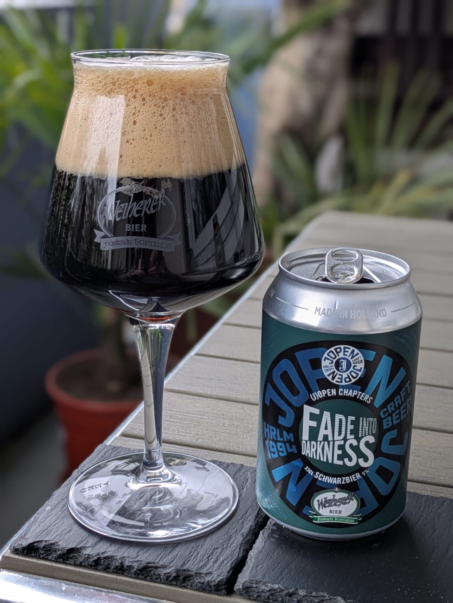 #481: Das Jopen Weiherer Fade into Darkness der Jopen Brouwerij aus Haarlem und der Brauerei Kundmüller aus Weiher in Oberfranken