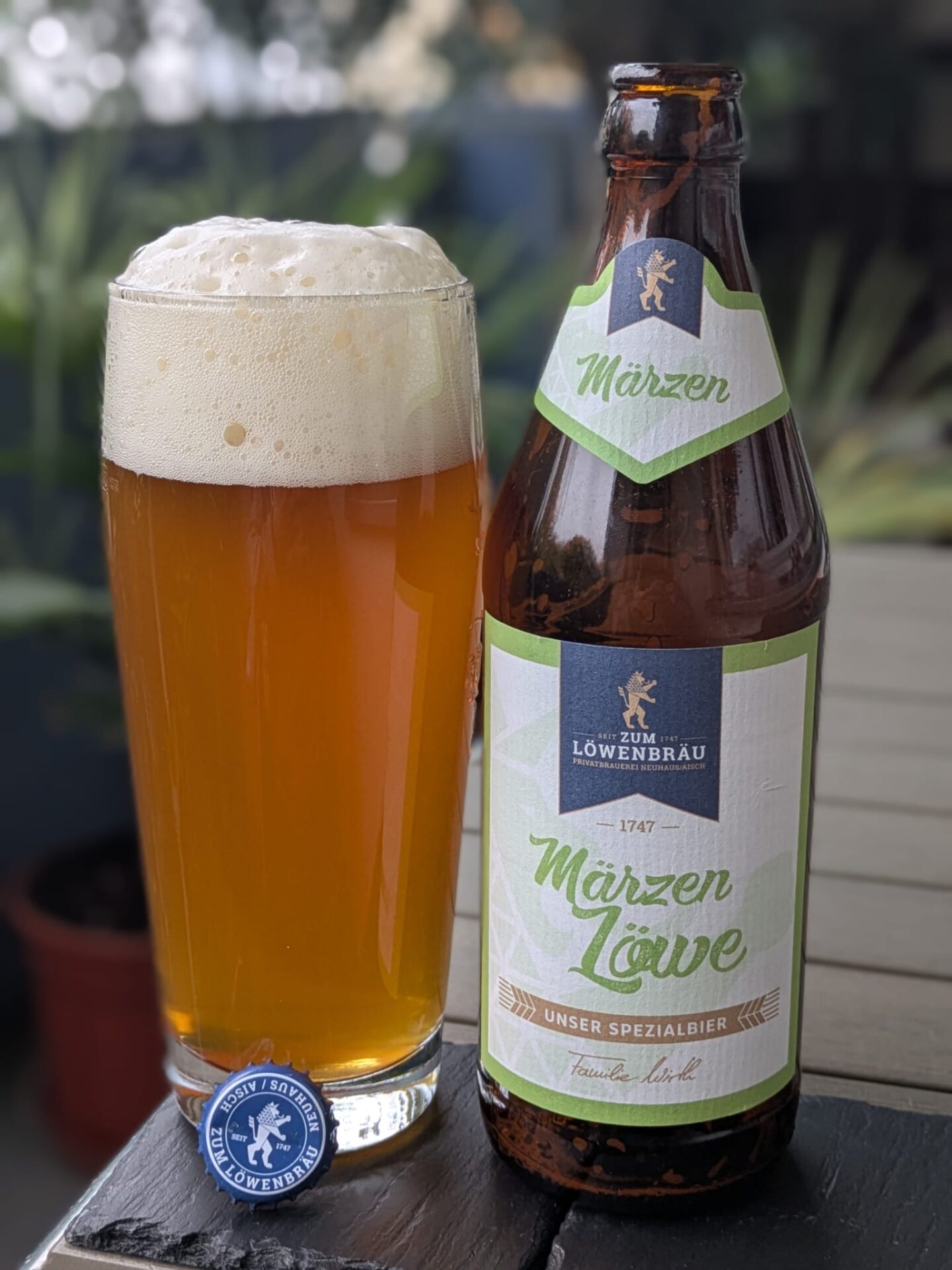 #534: Der Märzen Löwe der Brauerei Zum Löwenbräu aus Neuhaus in Mittelfranken