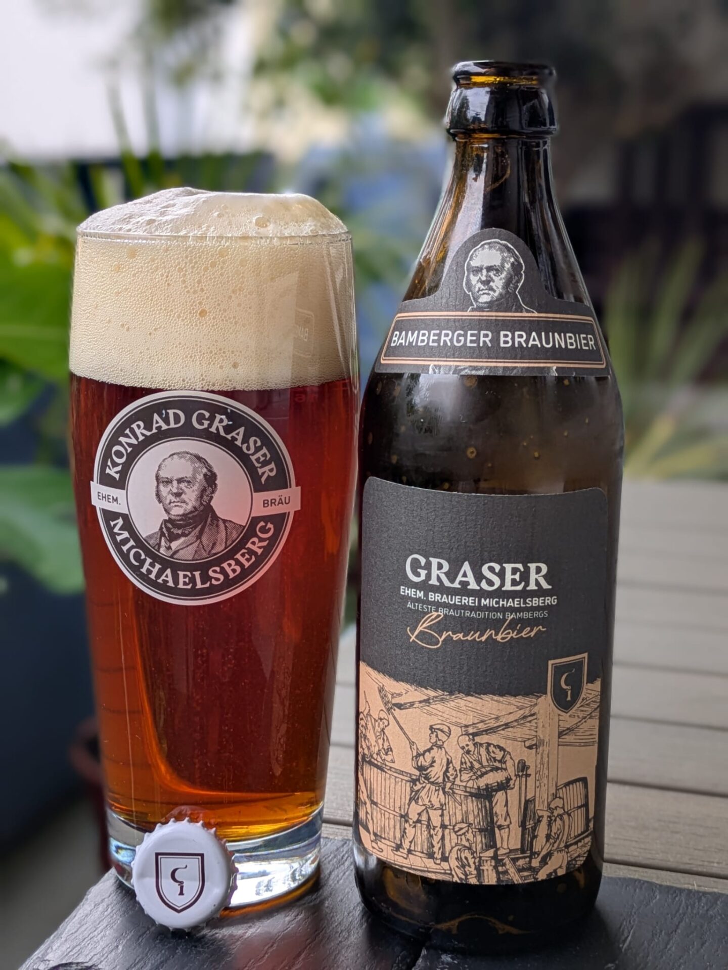 #525: Das Graser Bamberger Braunbier der Brauerei Heller aus Bamberg in Oberfranken