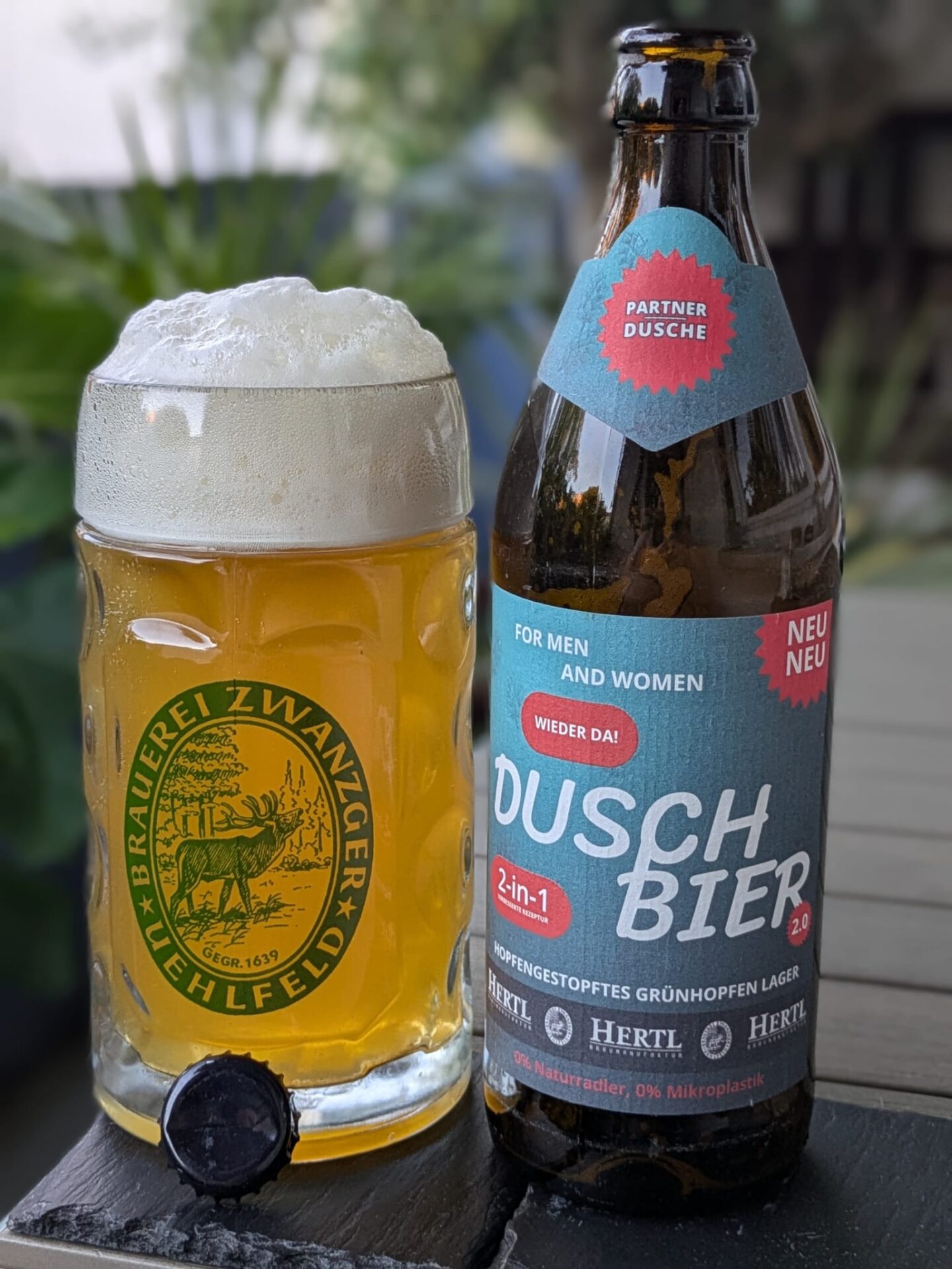 #526: Das Duschbier 2.0 der Brauereien Hertl und Zwanzger aus Thüngfeld in Oberfranken sowie Uehlfeld in Mittelfranken
