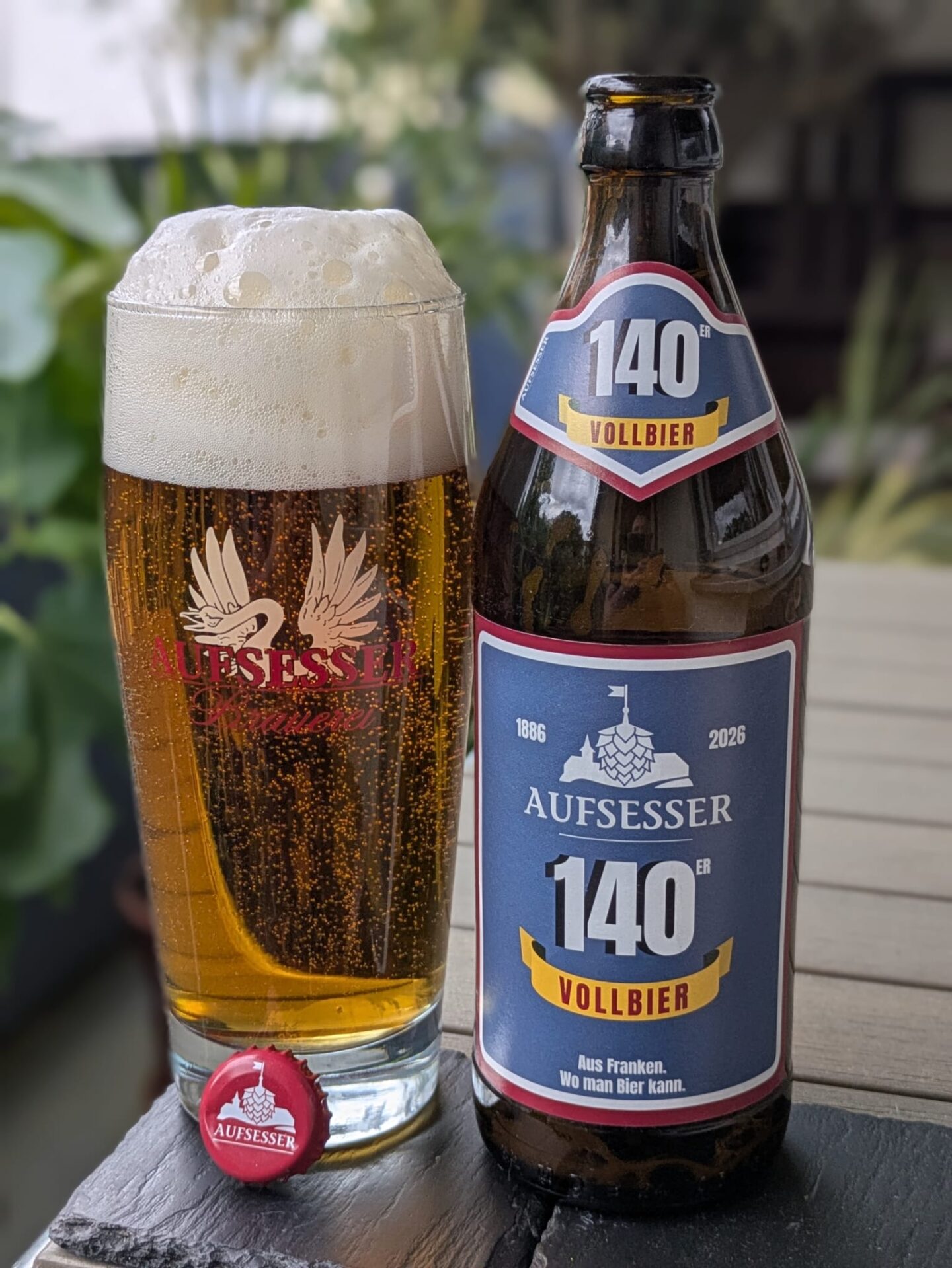 #529: Das 140er Vollbier der Brauerei Aufsesser aus Aufseß in der Fränkischen Schweiz