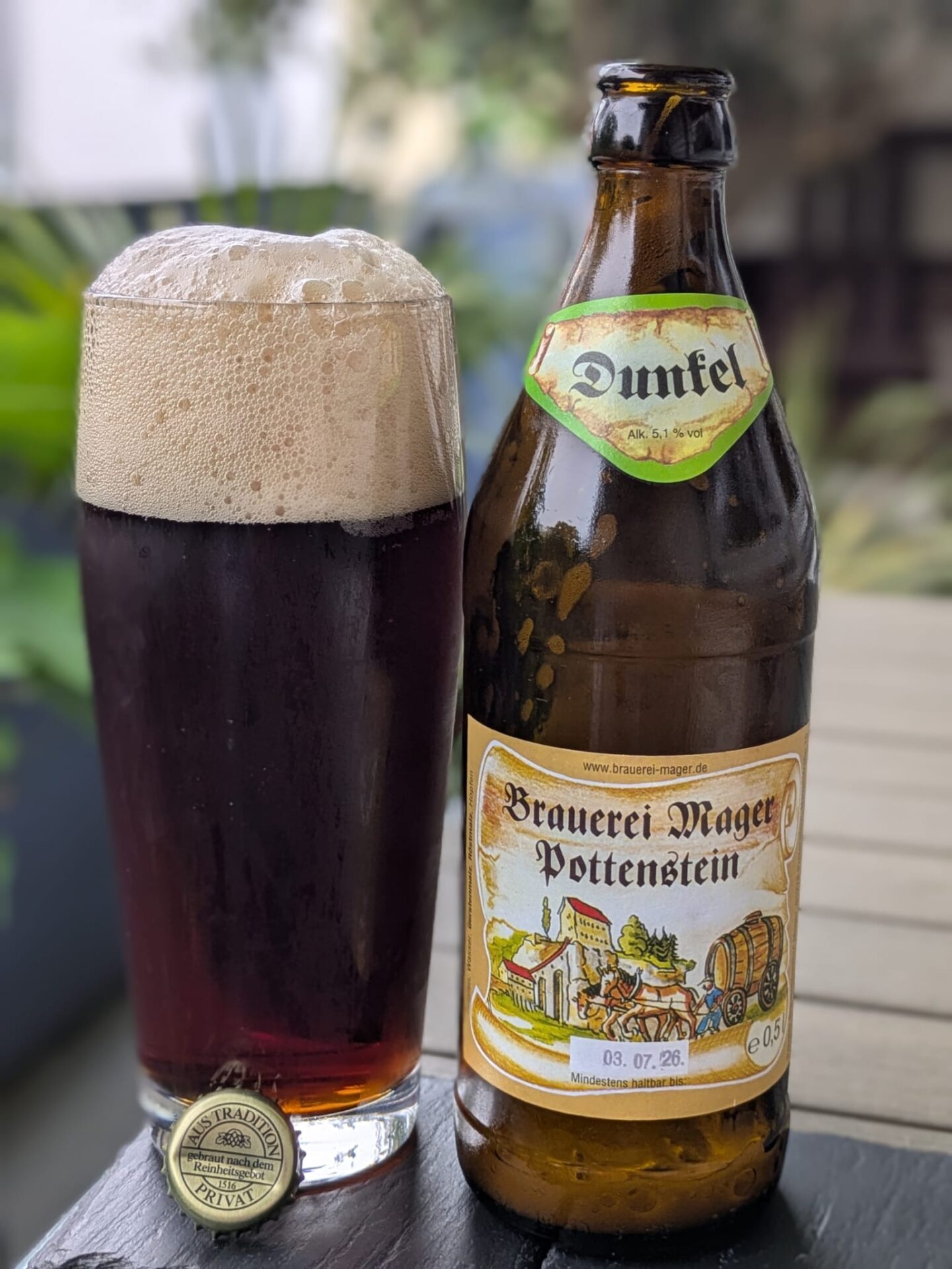 #539: Das Dunkel der Brauerei Mager aus Pottenstein in der Fränkischen Schweiz