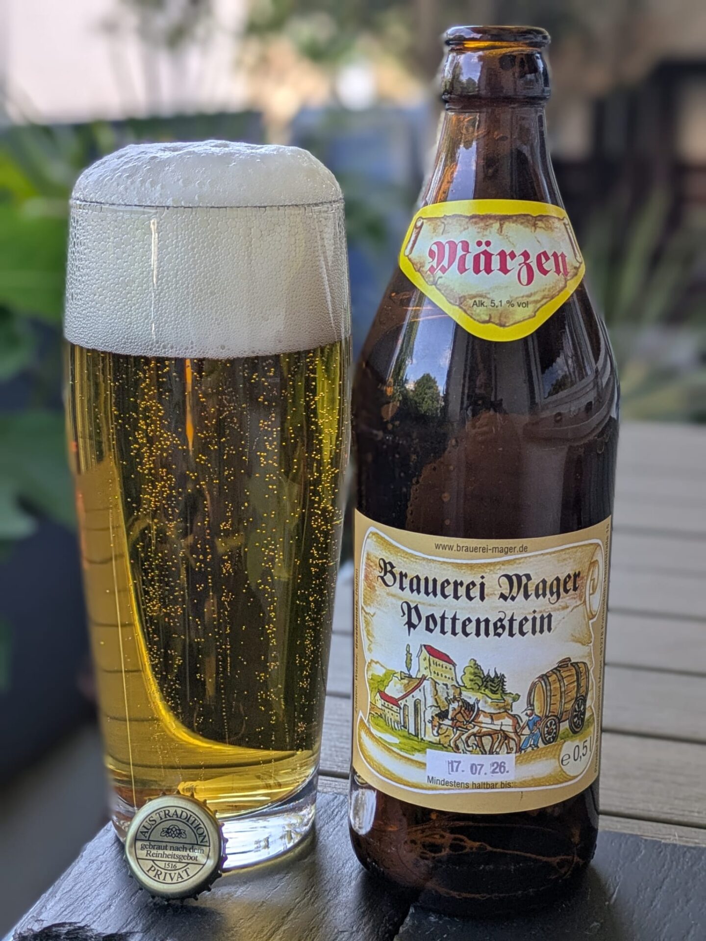 #545: Das Märzen der Brauerei Mager aus Pottenstein in der Fränkischen Schweiz