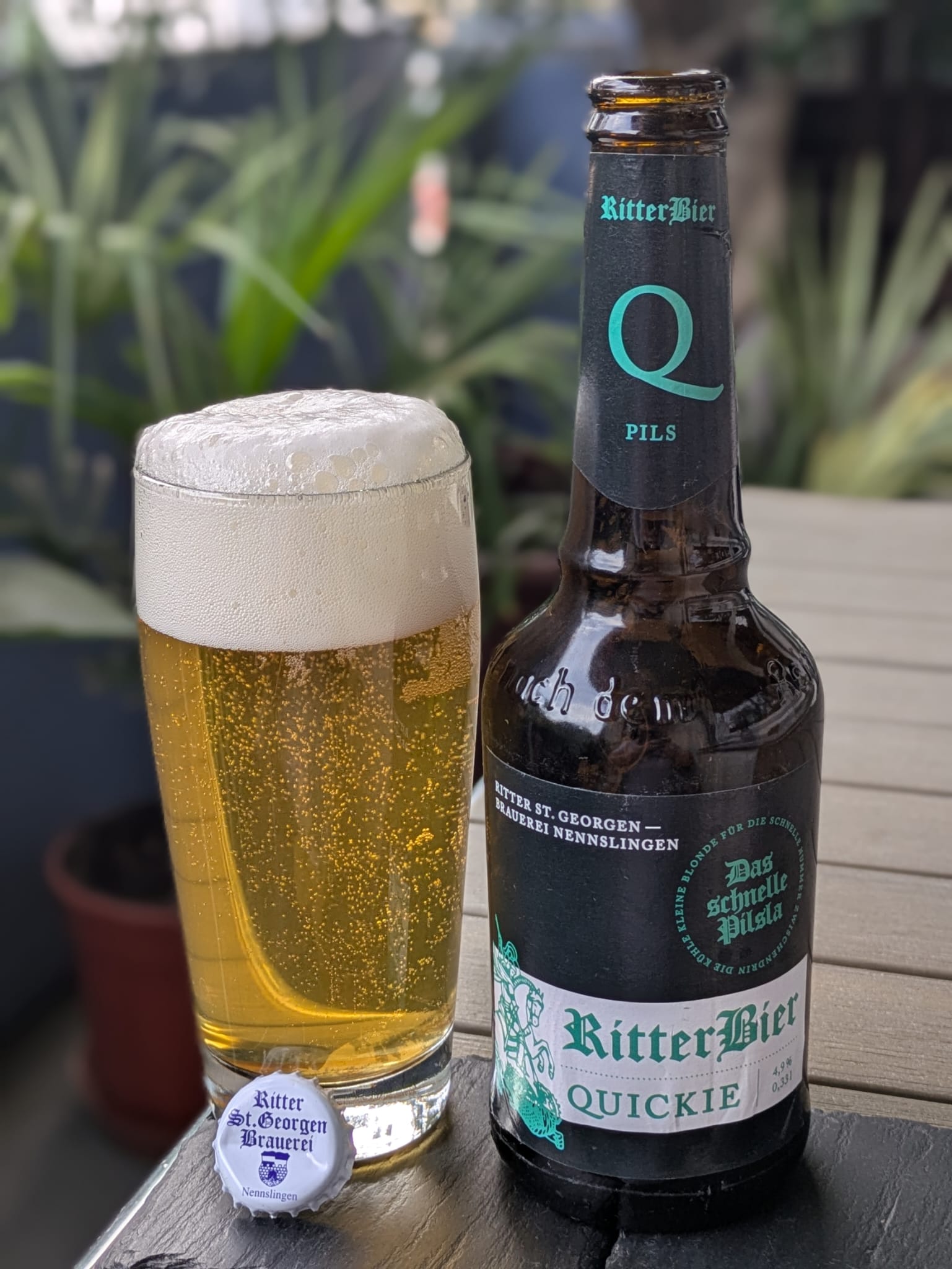 #543: Der Ritter Bier Quickie der Ritter St. Georgen Brauerei aus Nennslingen in Mittelfranken