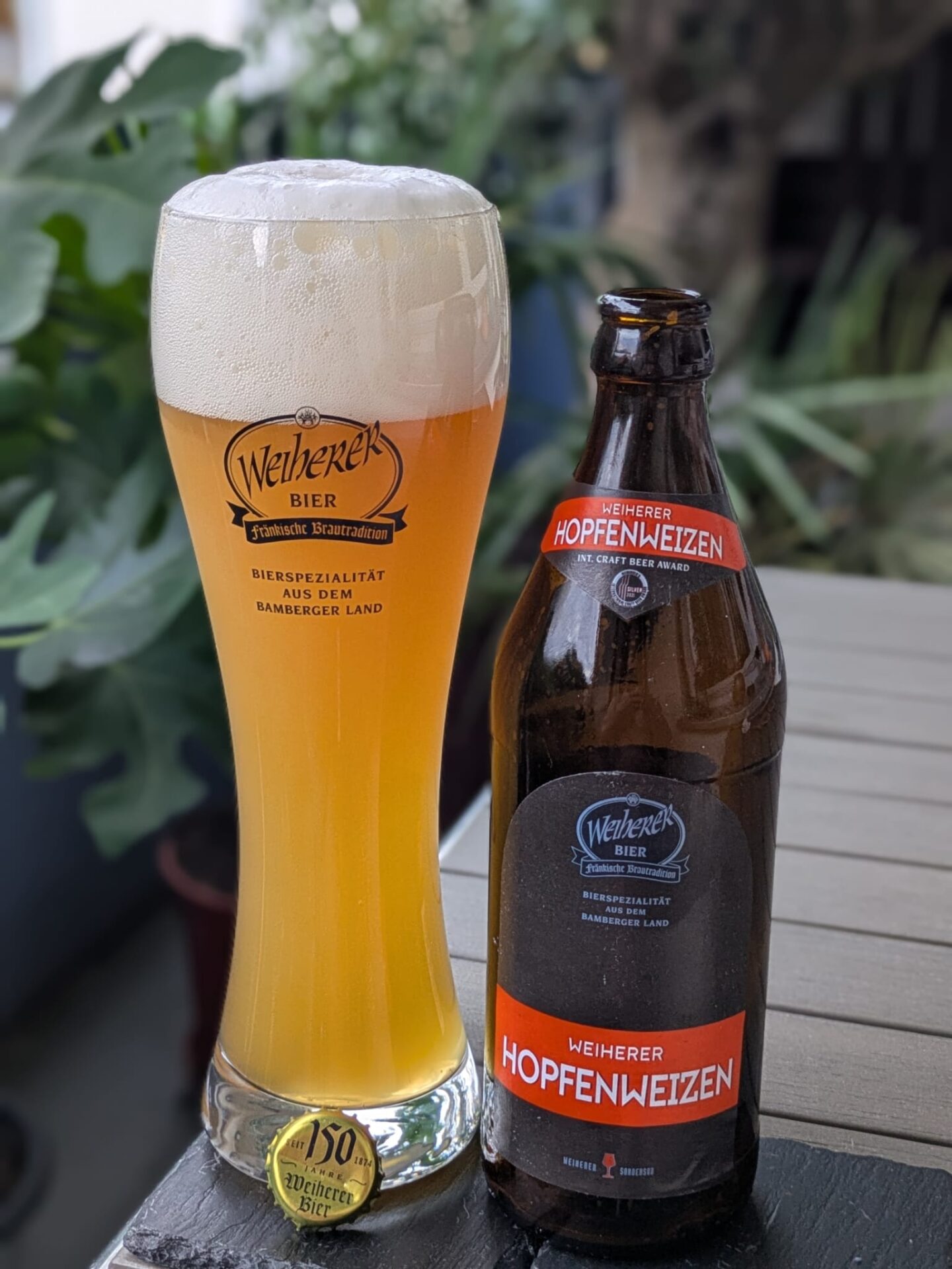 #527: Das Weiherer Hopfenweizen der Brauerei Kundmüller aus Weiher in Oberfranken