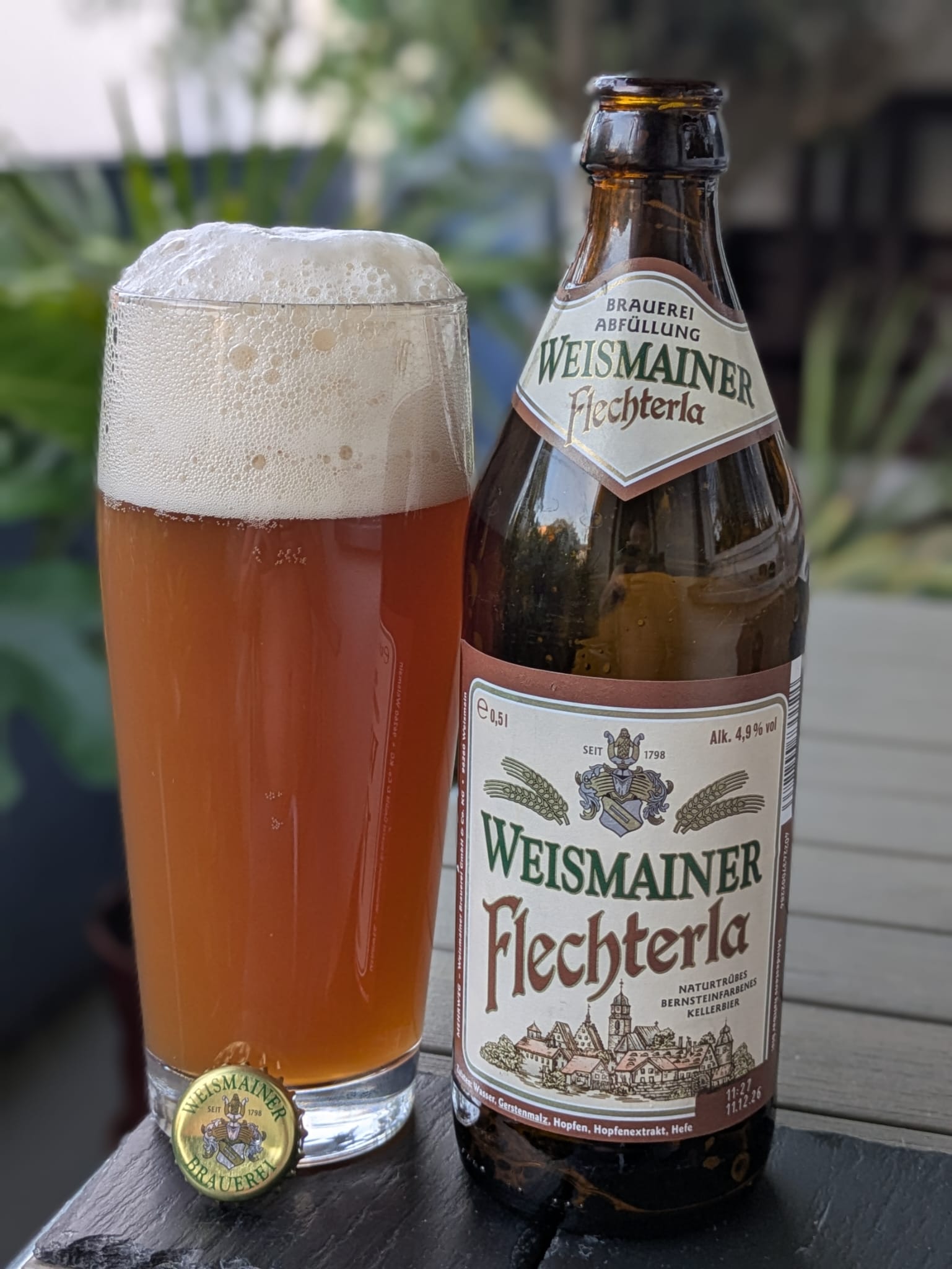 #535: Das Weismainer Flechterla der Weismainer Brauerei aus Weismain in der Fränkischen Schweiz