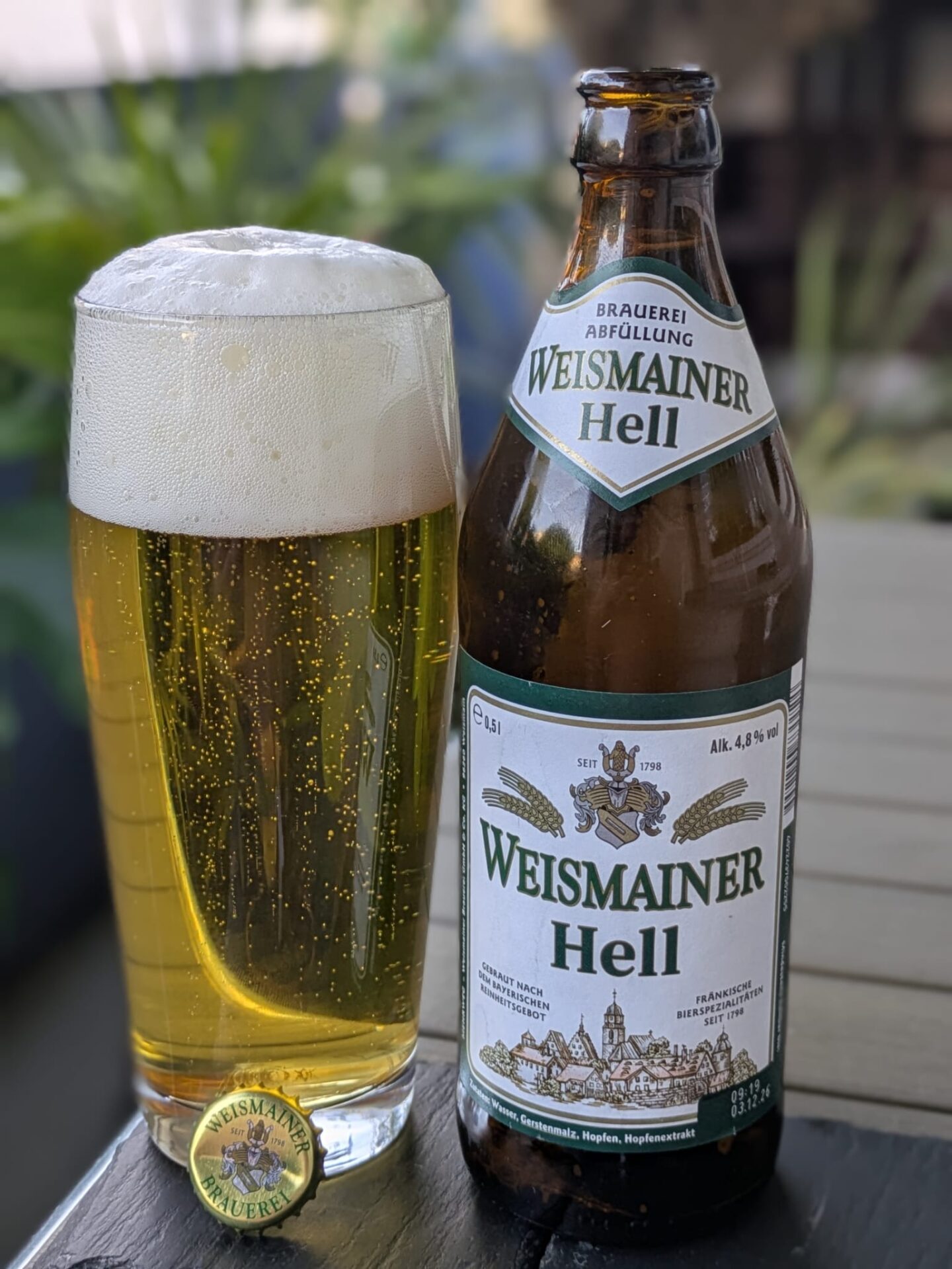 #533: Das Weismainer Hell der Weismainer Brauerei aus Weismain in der Fränkischen Schweiz