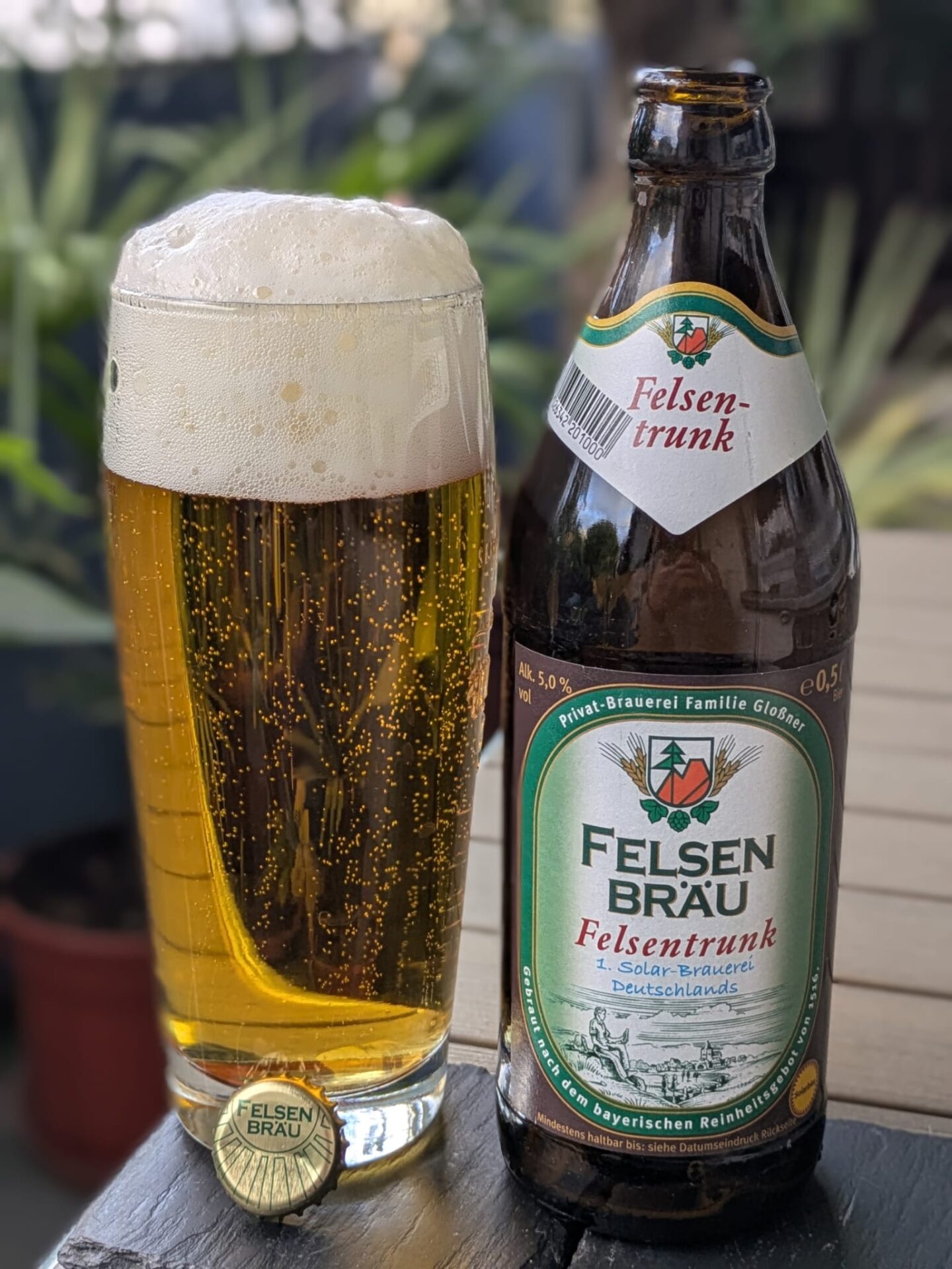 #547: Der Felsentrunk von Felsenbräu aus Thalmannsfeld in Mittelfranken