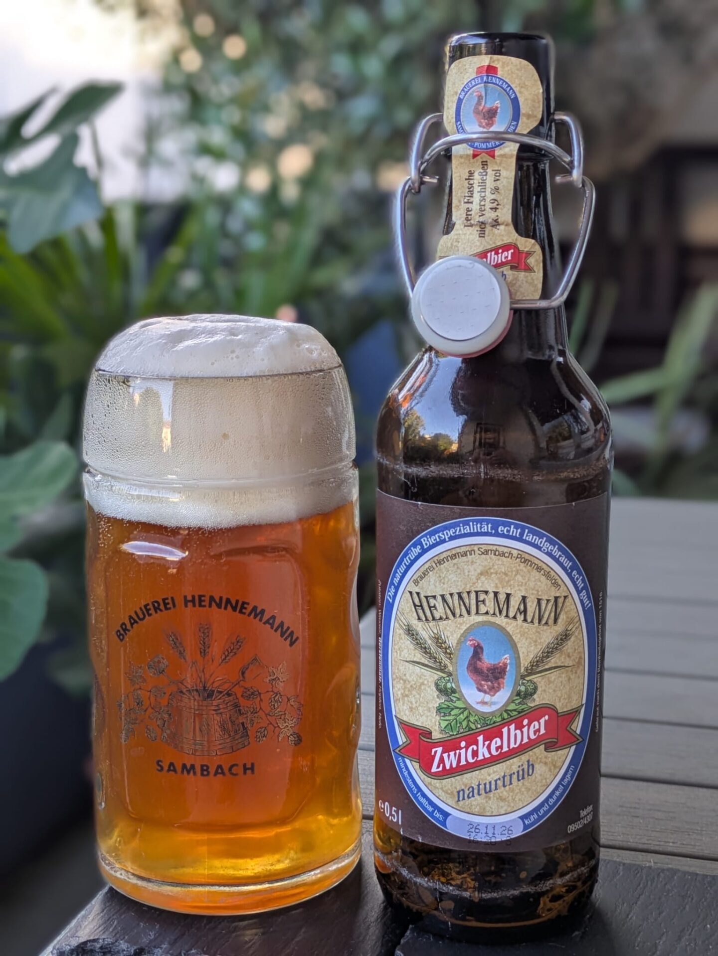 #563: Das Zwickelbier der Brauerei Hennemann aus Sambach in Oberfranken