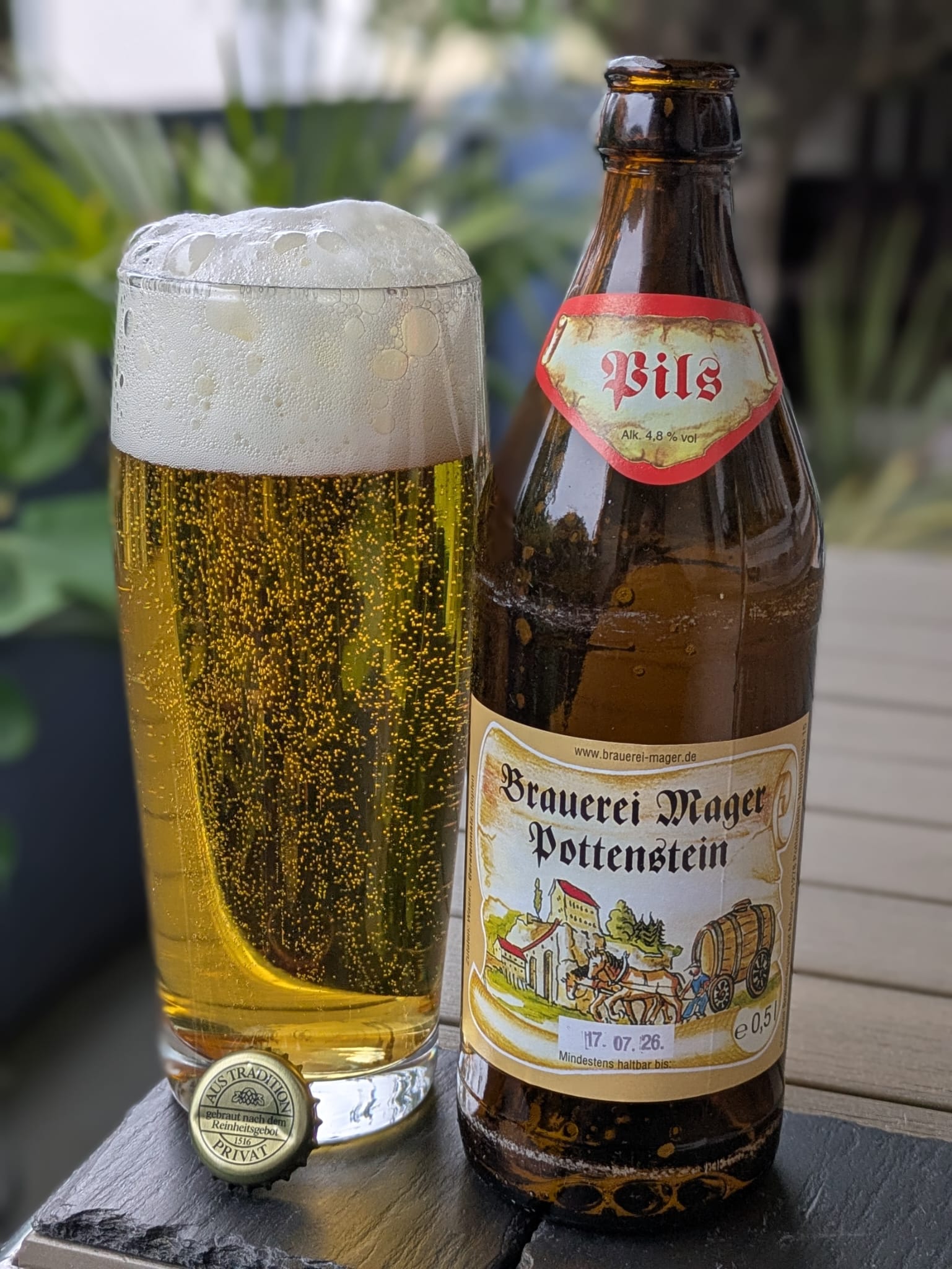 #549: Das Pils der Brauerei Mager aus Pottenstein in der Fränkischen Schweiz