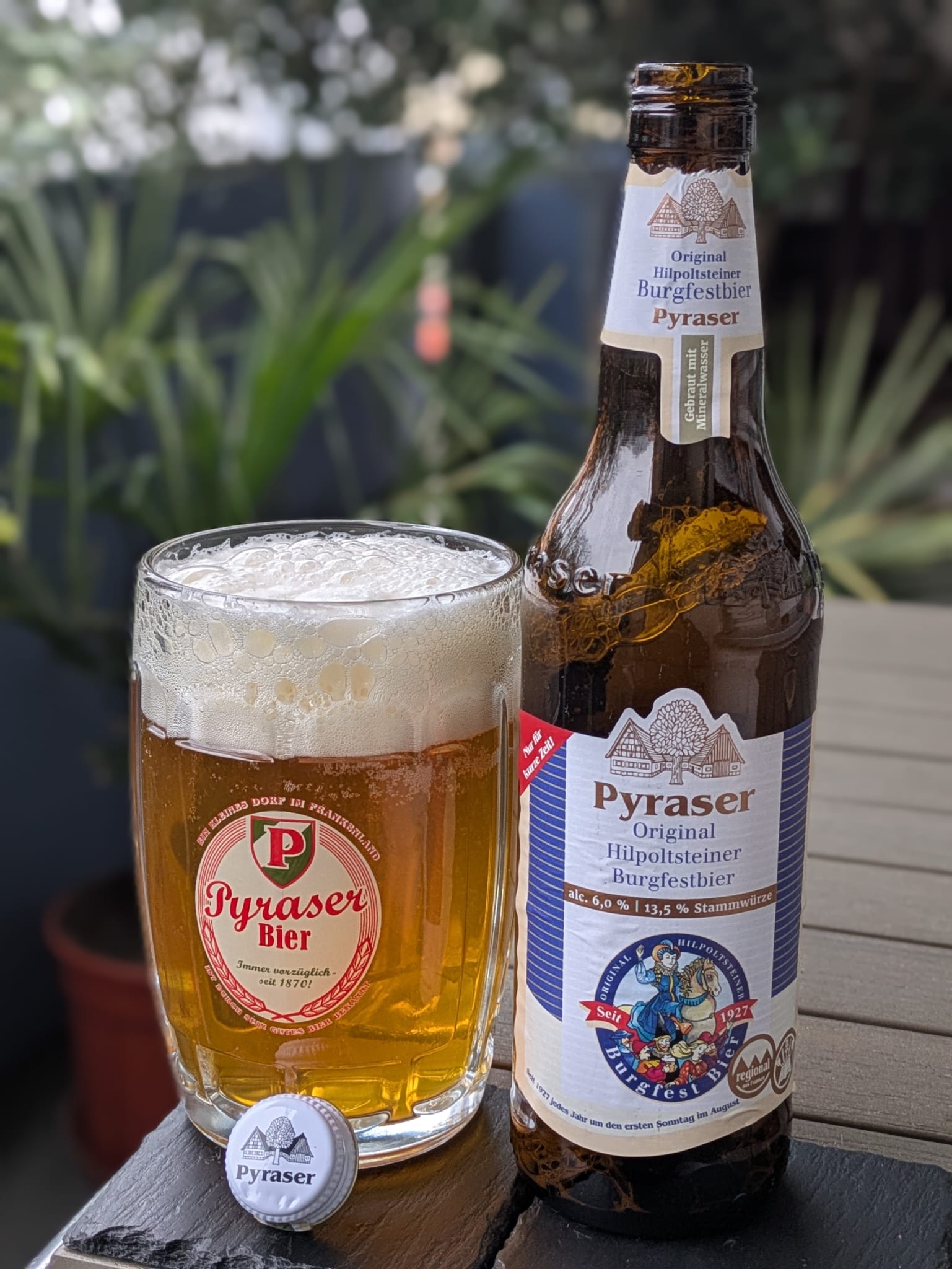 #559: Das Hilpoltsteiner Burgfestbier der Pyraser Landbrauerei aus Thalmässing in Mittelfranken