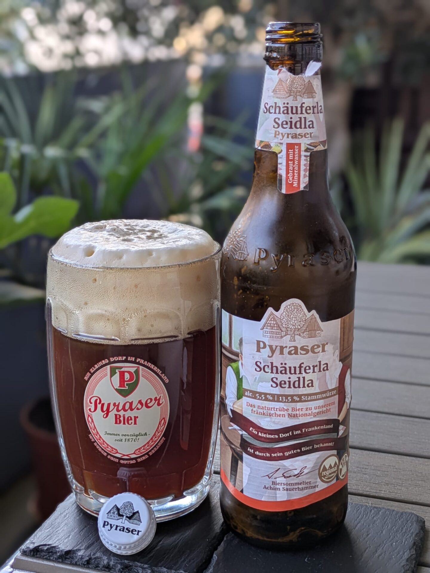 #551: Das Schäuferla Seidla der Pyraser Landbrauerei aus Thalmässing in Mittelfranken