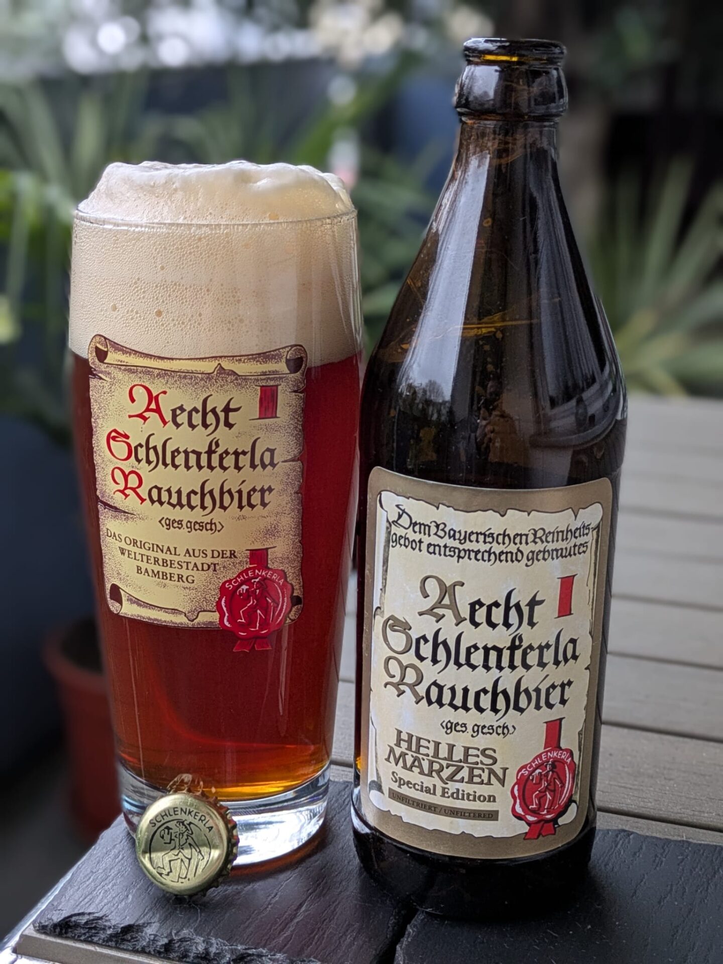 #558: Das Aecht Schlenkerla Helles Märzen der Brauerei Heller aus Bamberg in Oberfranken