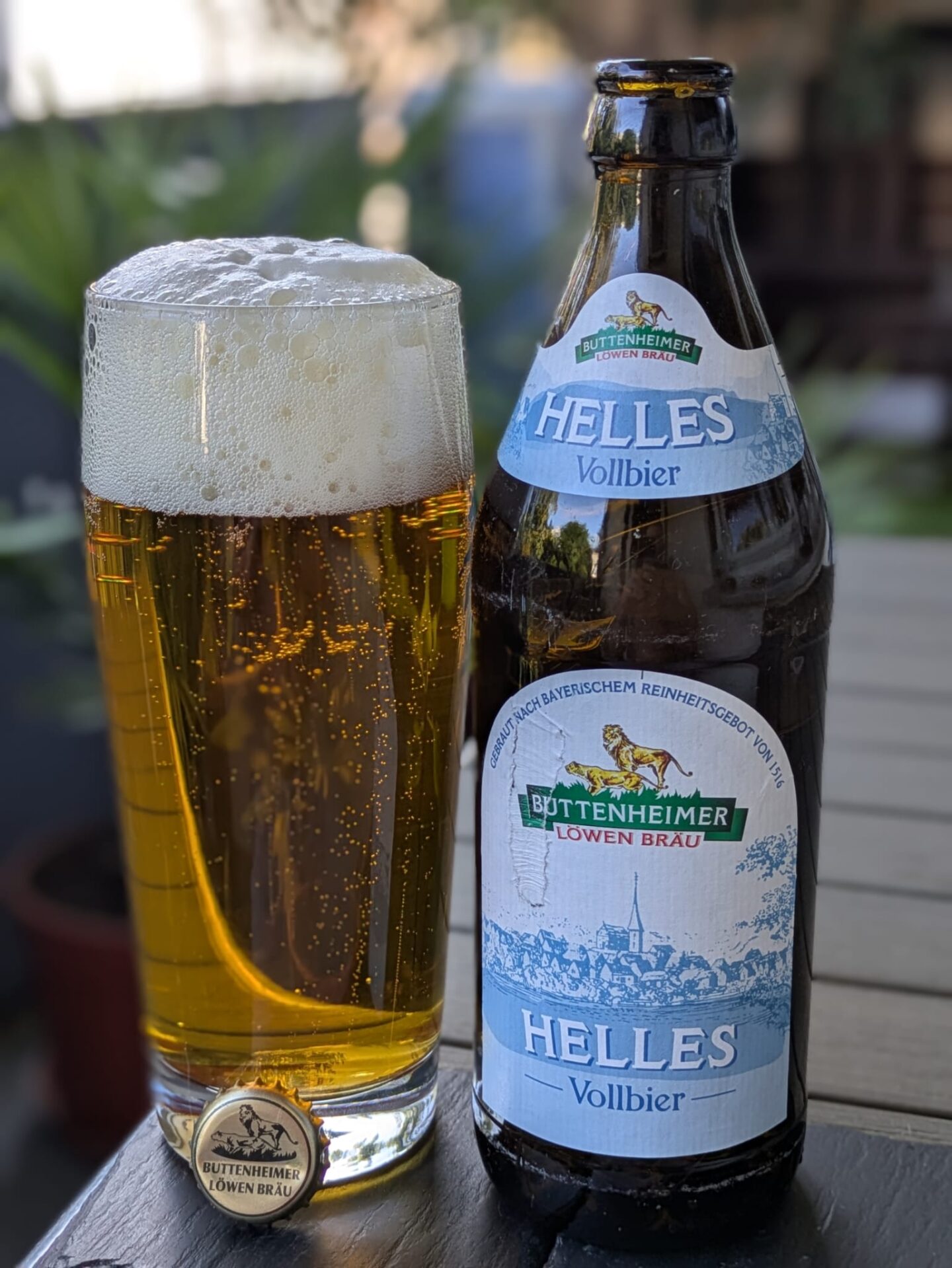 #573: Helles Vollbier von Löwenbräu Buttenheim aus Buttenheim in Oberfranken