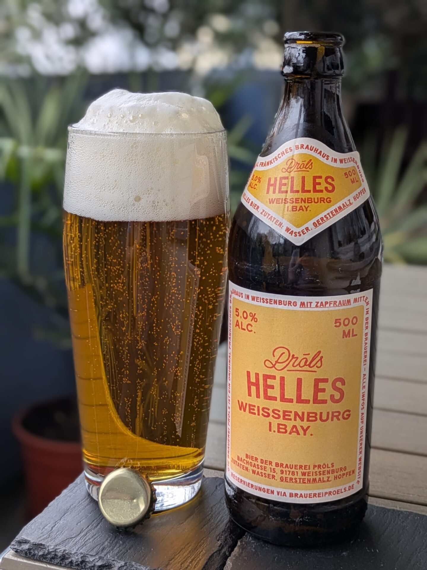 #578: Helles der Brauerei Pröls aus Weißenburg in Mittelfranken