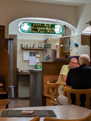 Ausschank Brauerei Hebendanz von FrankenBierFreund