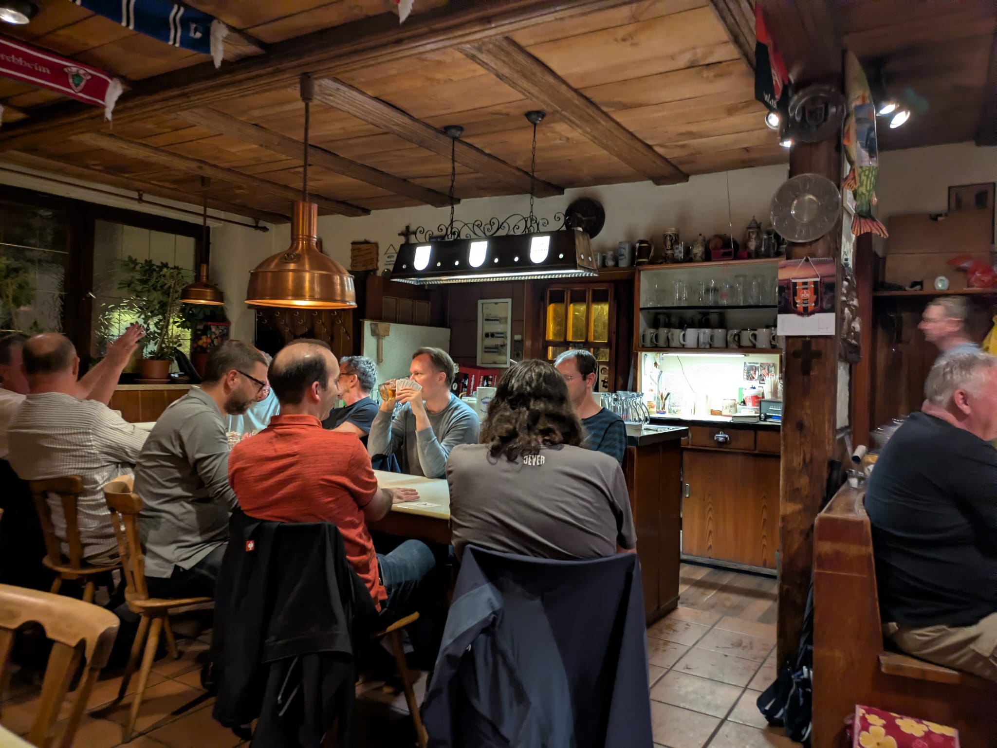 Gastraum der Gaststätte der Brauerei Neder von FrankenBierFreund