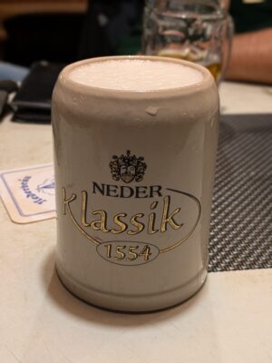 Neder Klassik in der Gaststätte der Brauerei Neder von FrankenBierFreund