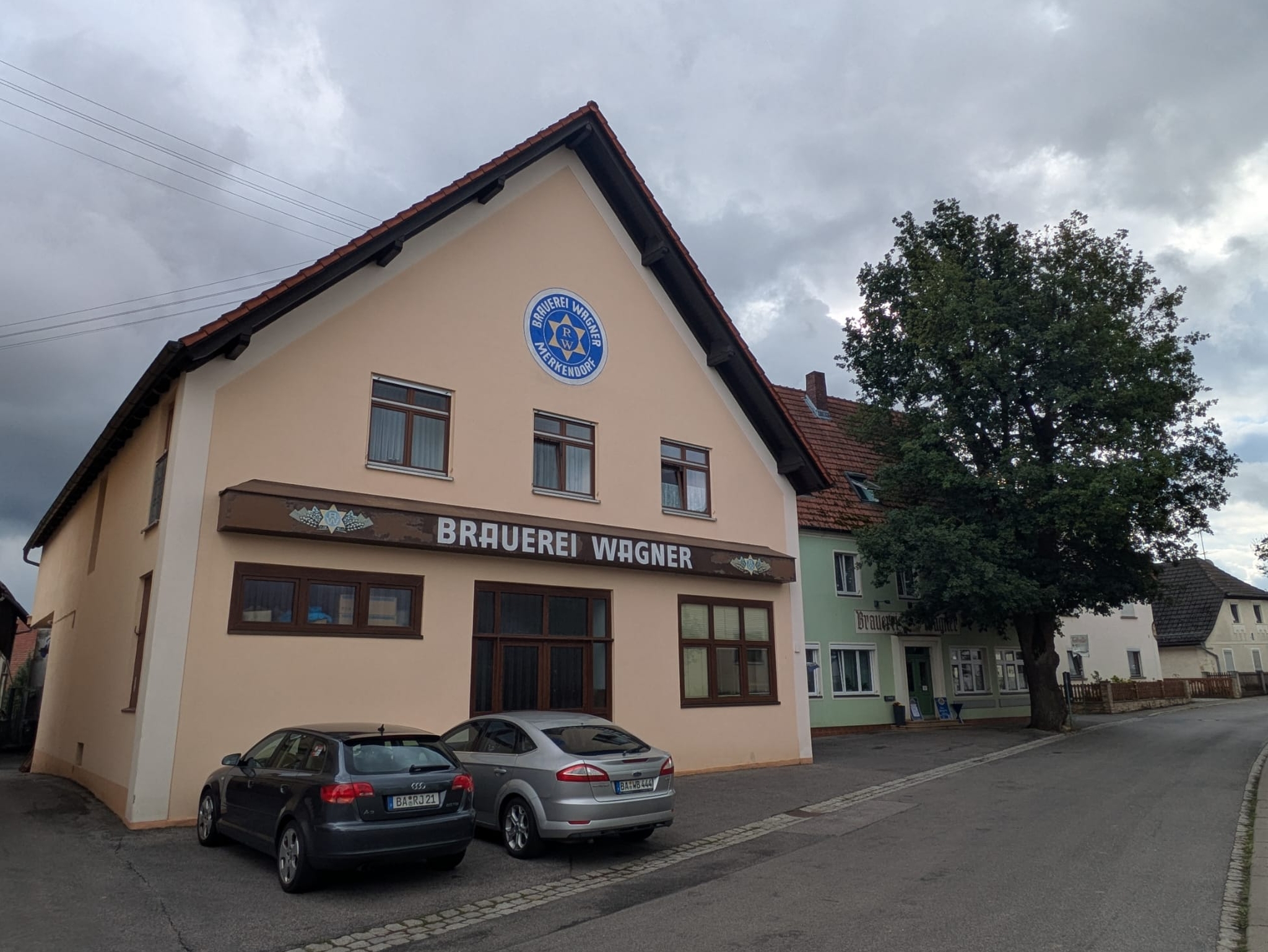 Biergarten der Brauerei Wagner von FrankenBierFreund