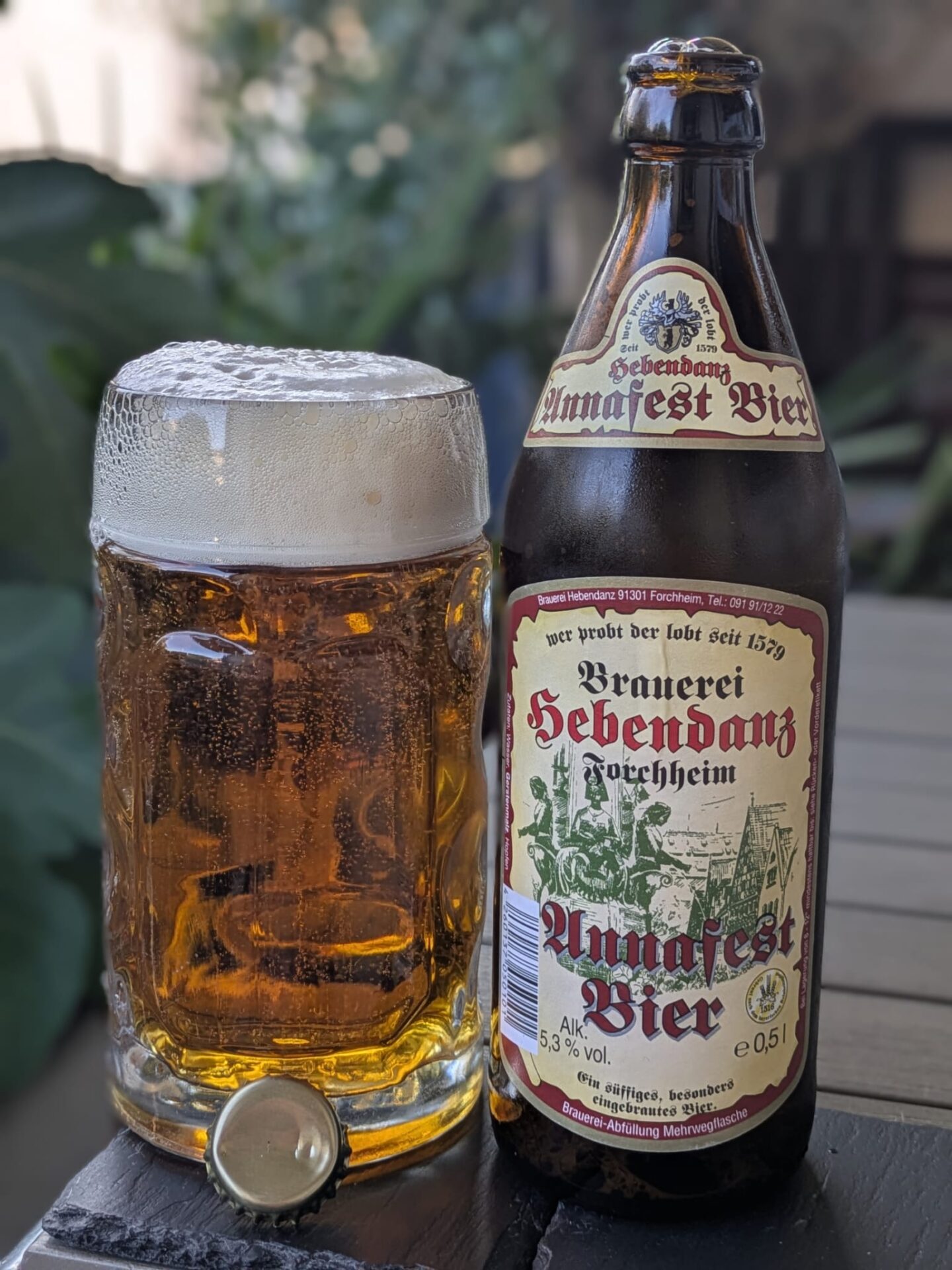 #574: Das Annafest Bier der Brauerei Hebendanz aus Forchheim in Oberfranken