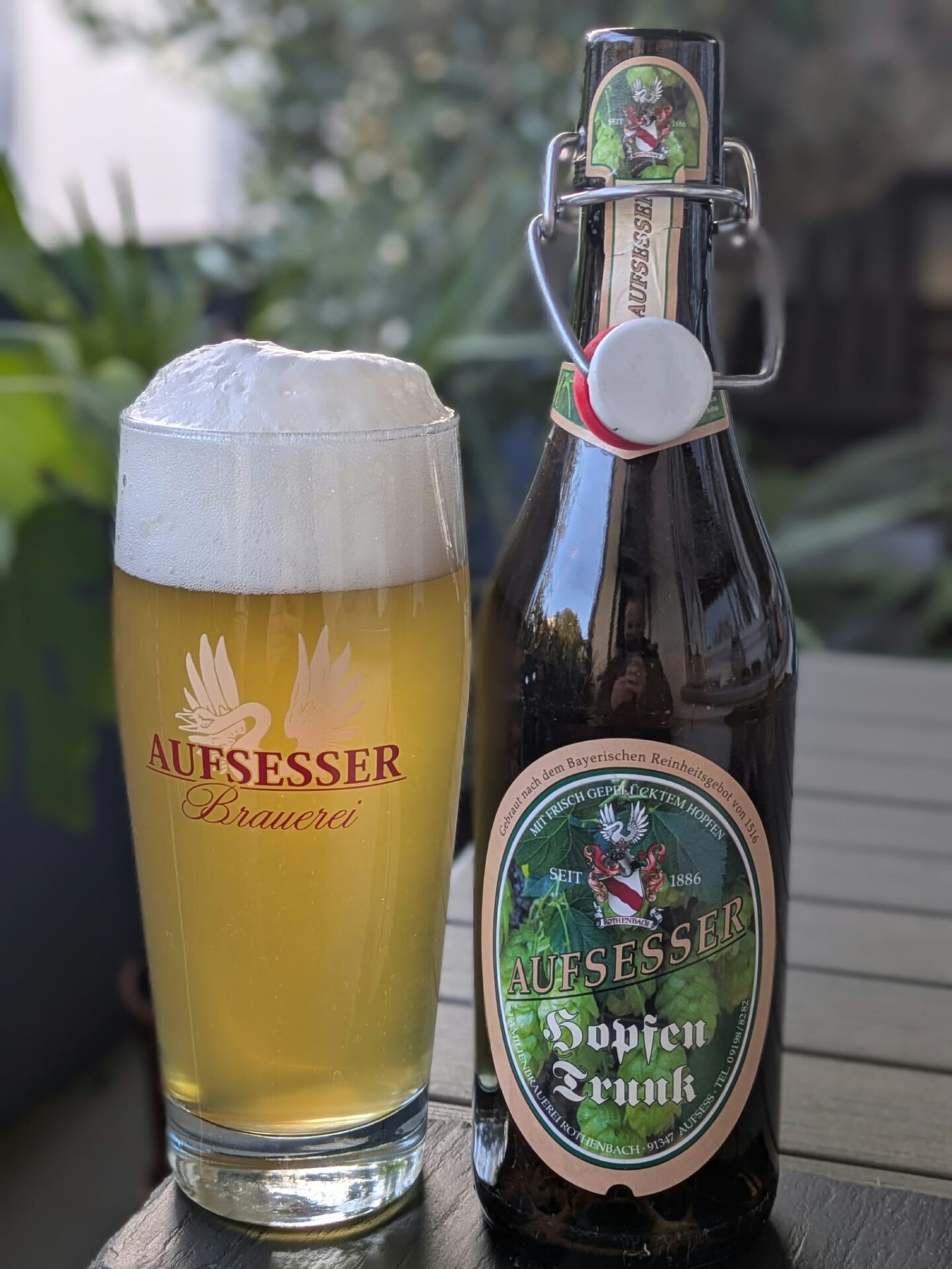 #604: Der Hopfen Trunk der Brauerei Aufsesser aus Aufseß in der Fränkischen Schweiz