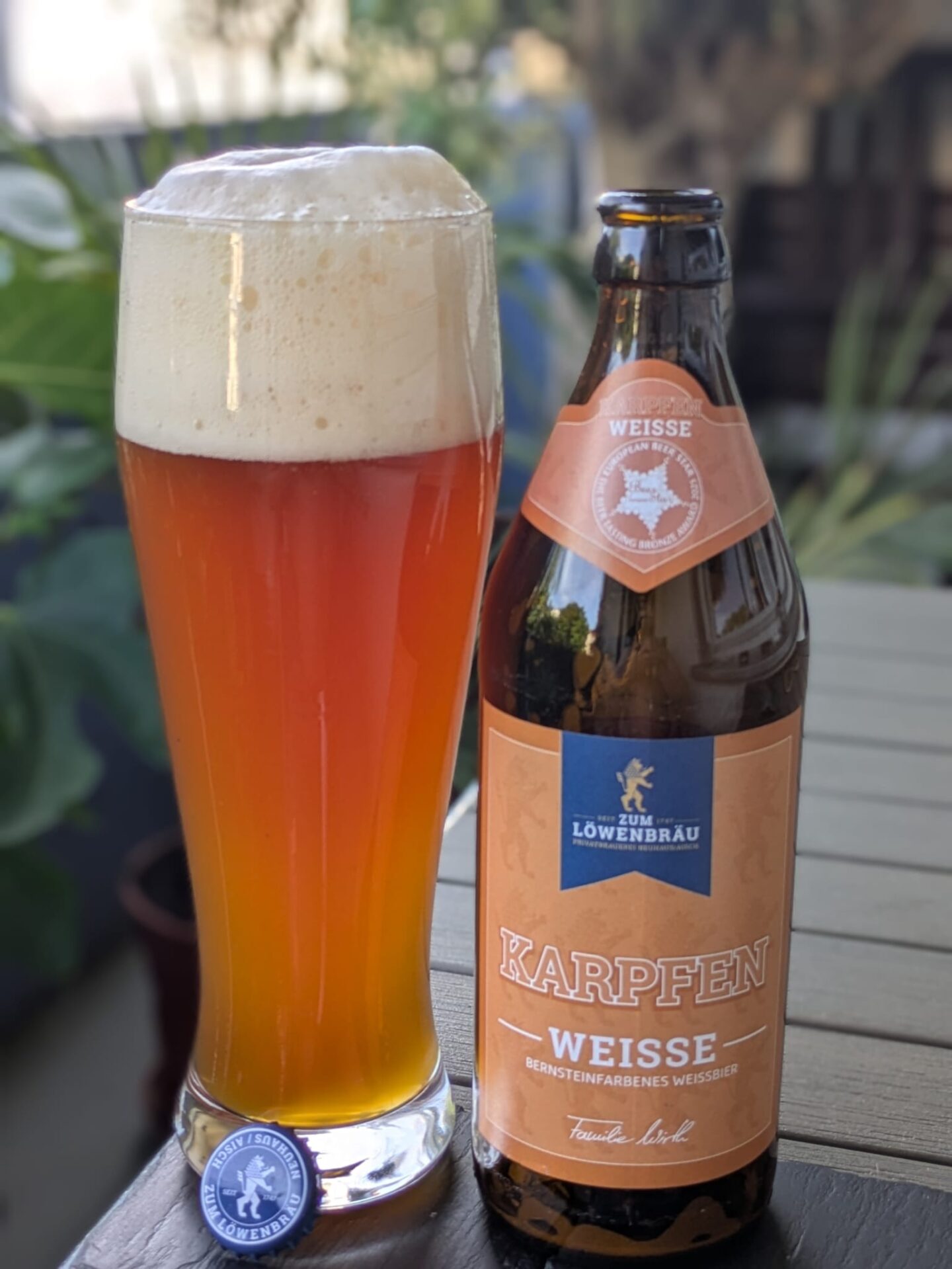 #599: Die Karpfen Weisse der Brauerei Zum Löwenbräu aus Neuhaus in Mittelfranken