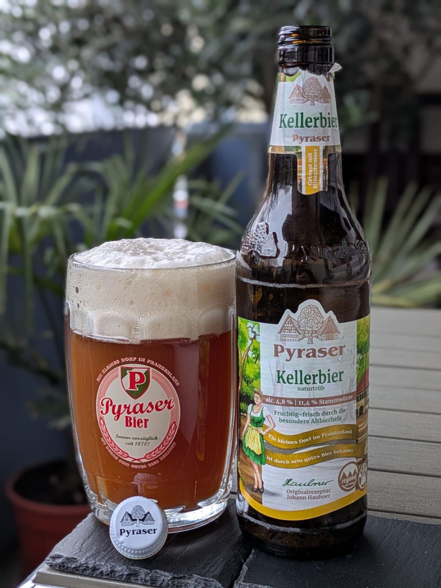 #588: Das Kellerbier der Pyraser Landbrauerei aus Pyras in Mittelfranken