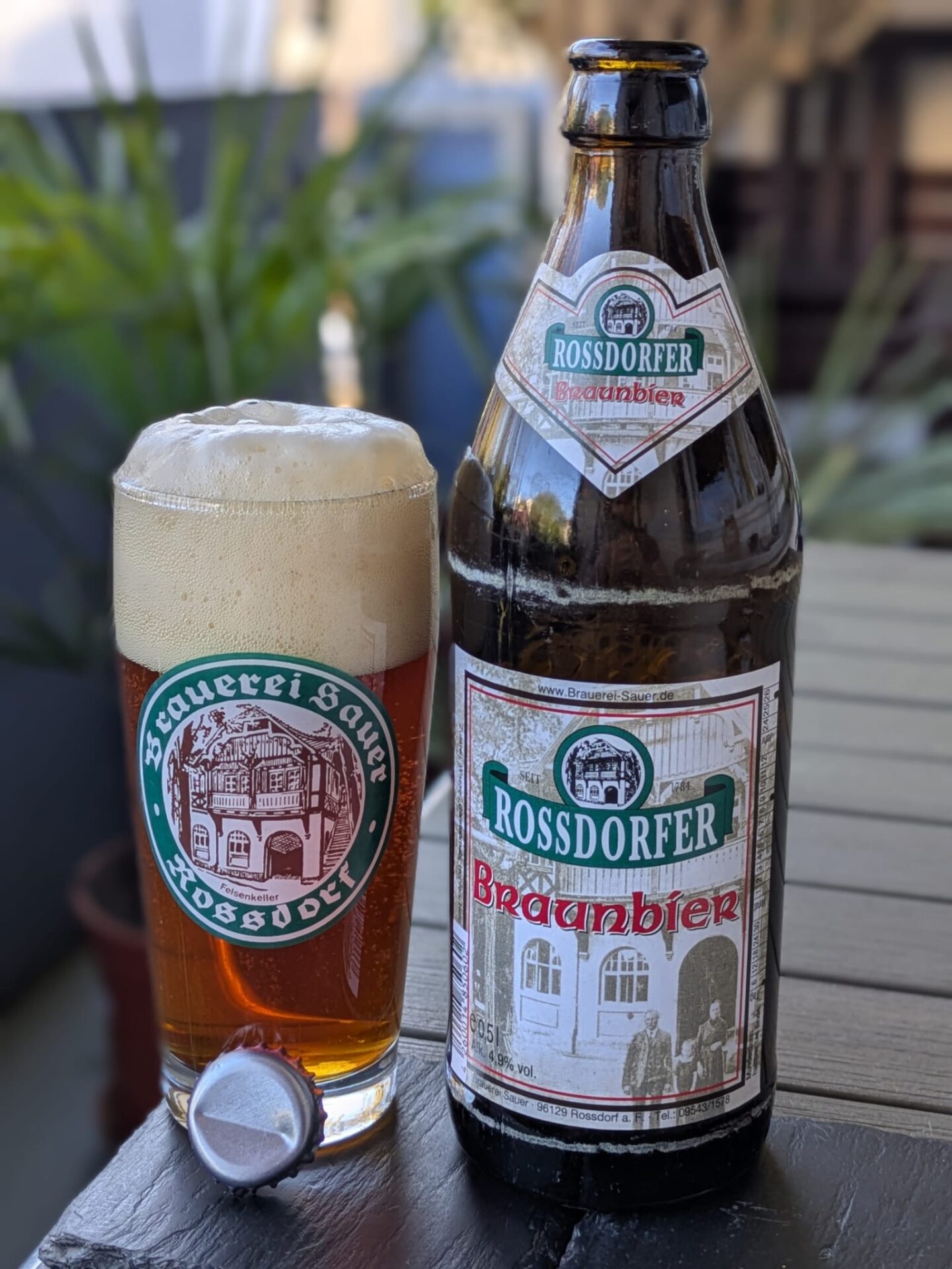 #592: Das Rossdorfer Braunbier der Brauerei Sauer aus Rossdorf in Oberfranken