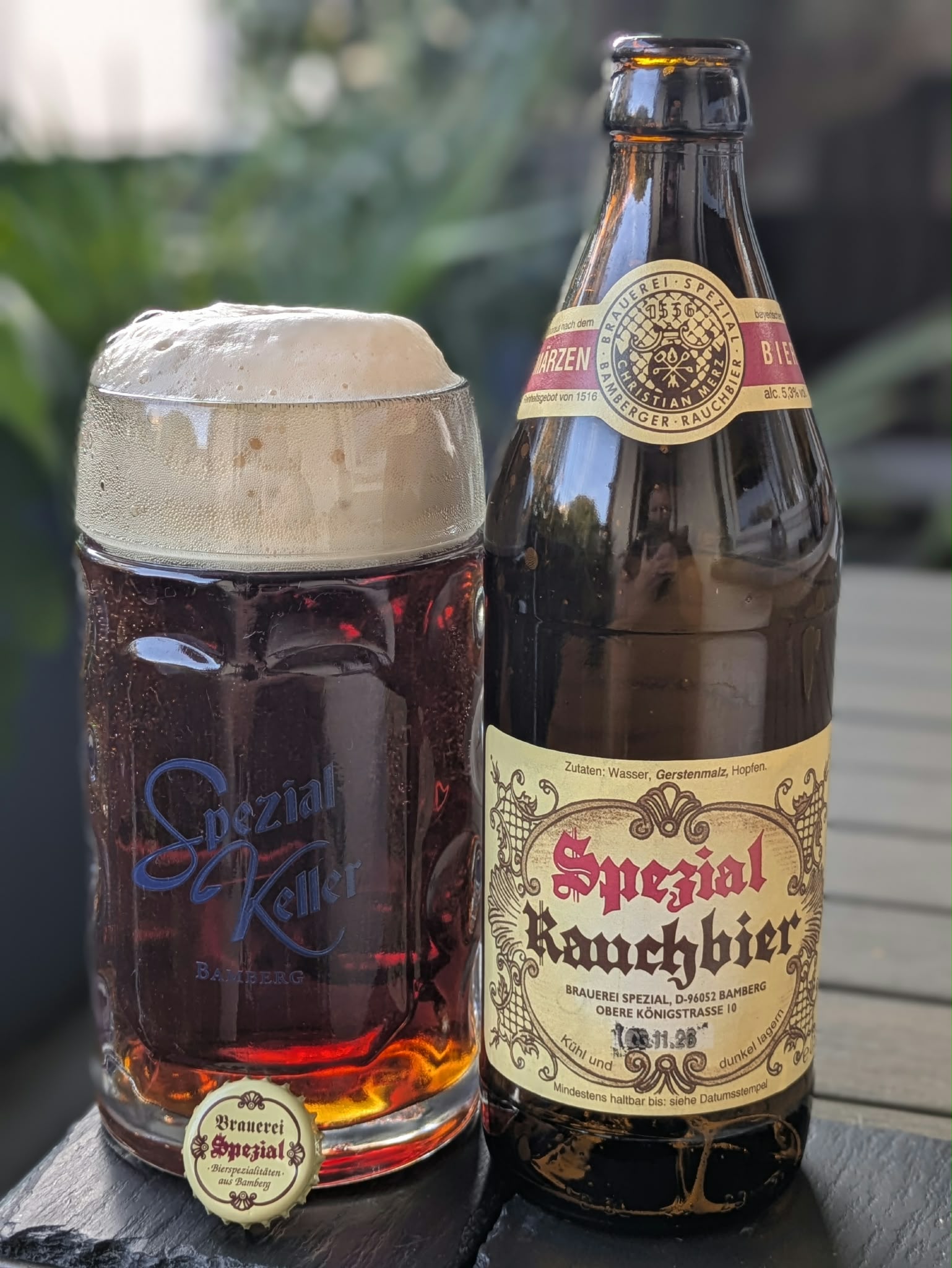 Bierprobe Märzen der Brauerei Spezial von FrankenBierFreund