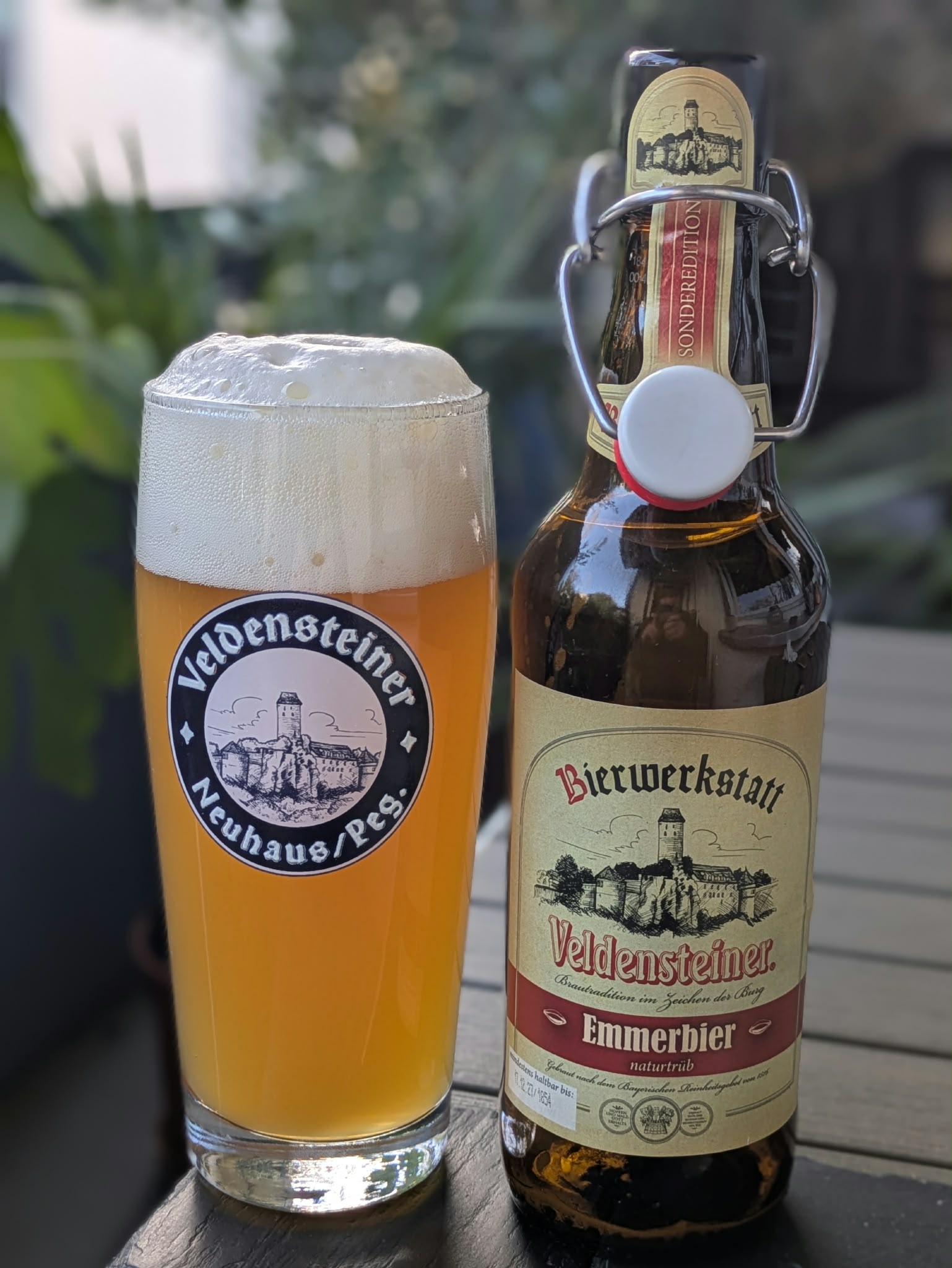 Bierprobe Veldensteiner Bierwerkstatt Emmerbier von Kaiser-Bräu von FrankenBierFreund