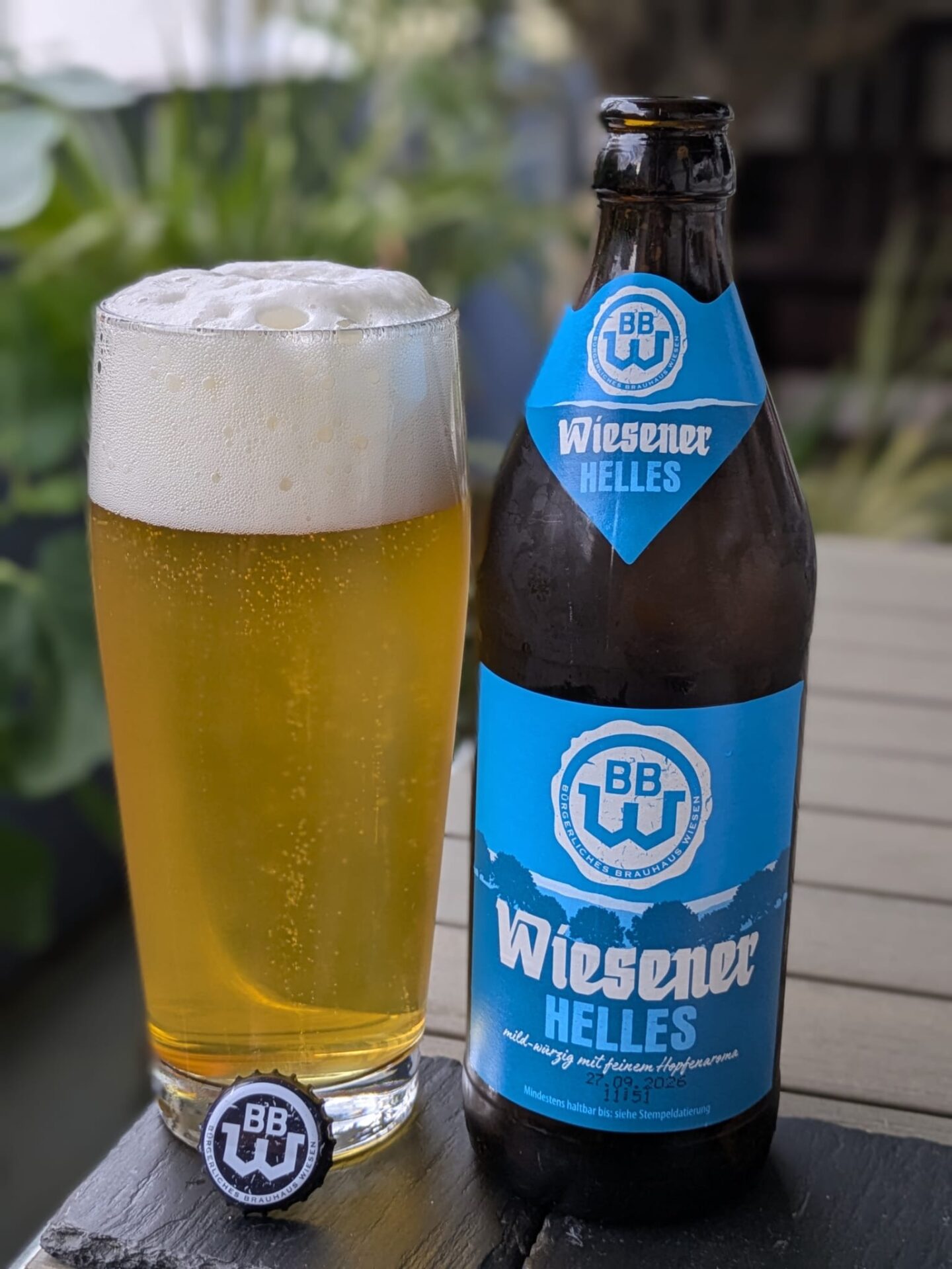 #595: Das Wiesener Helles vom Brauhaus Wiesen aus Wiesen in Unterfranken